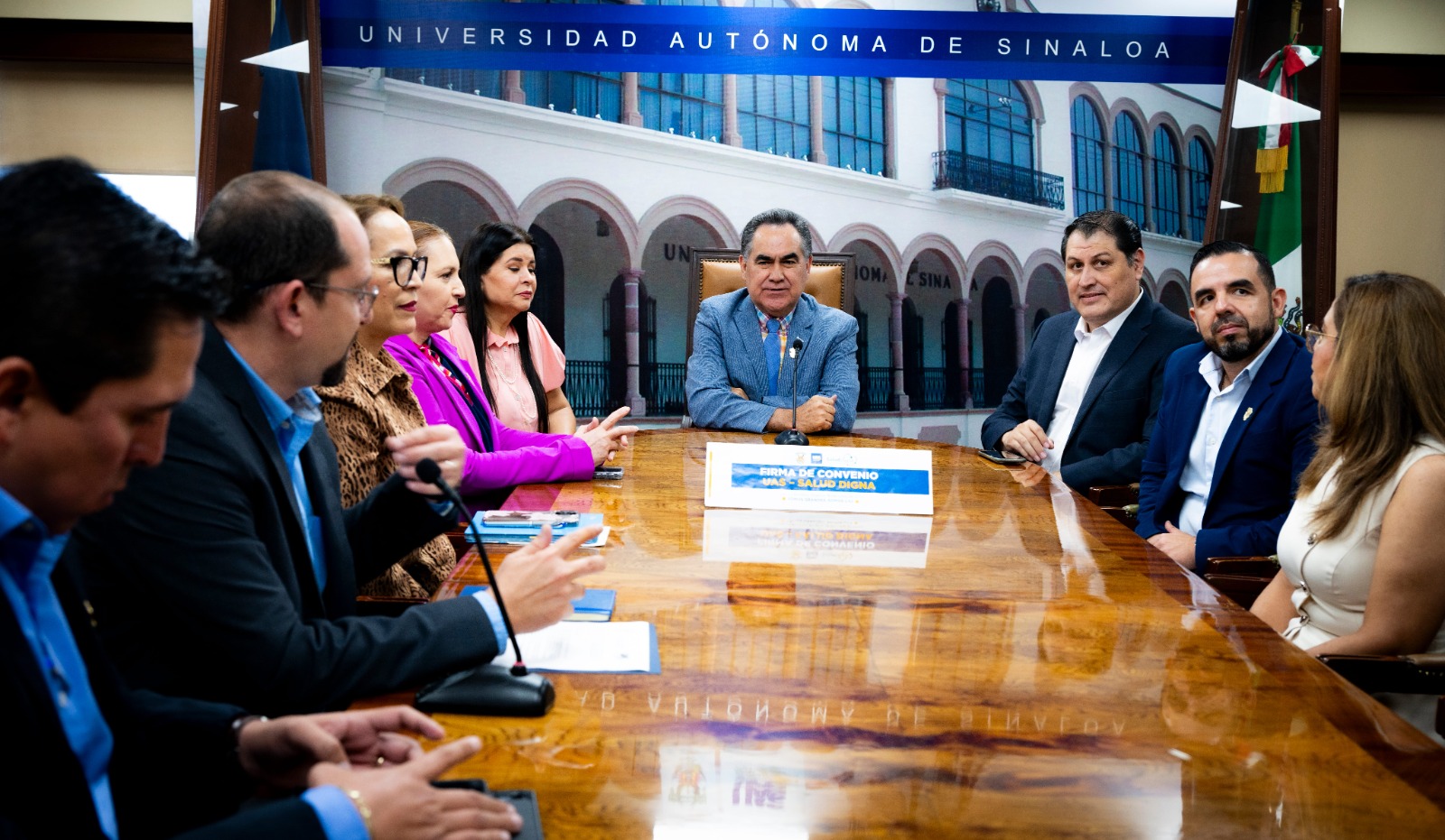 UAS y Salud Digna firman convenio en beneficio de la comunidad estudiantil y la sociedad