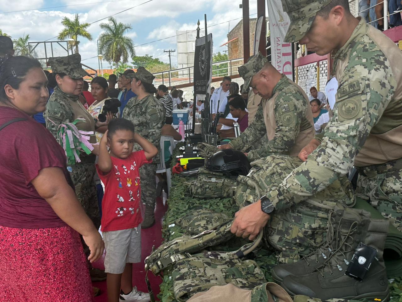 Jornada de la Paz en Villa Unión, en Mazatlán
