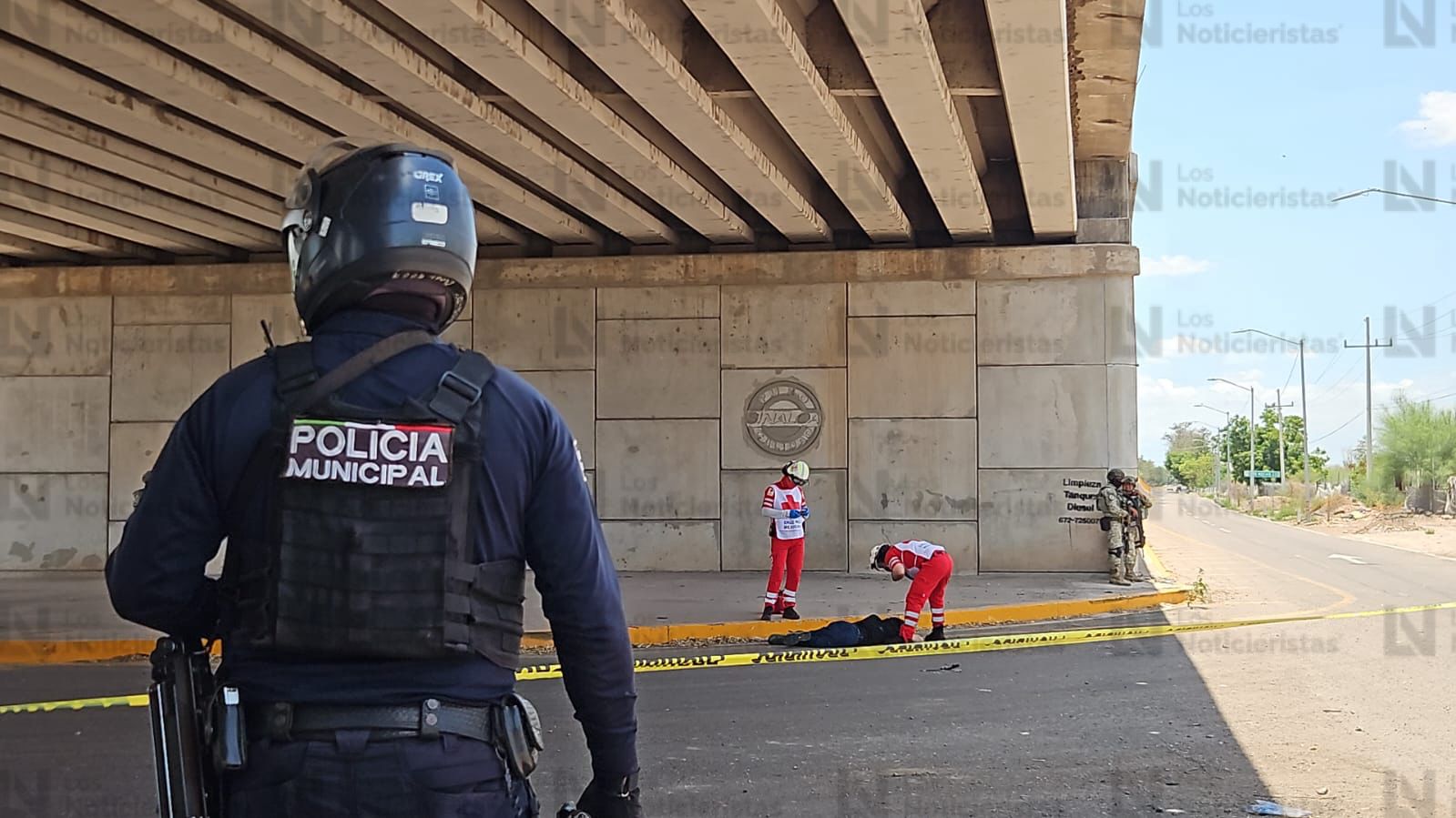 Ejecutado a balazos puente del Aeropuerto por La Costera