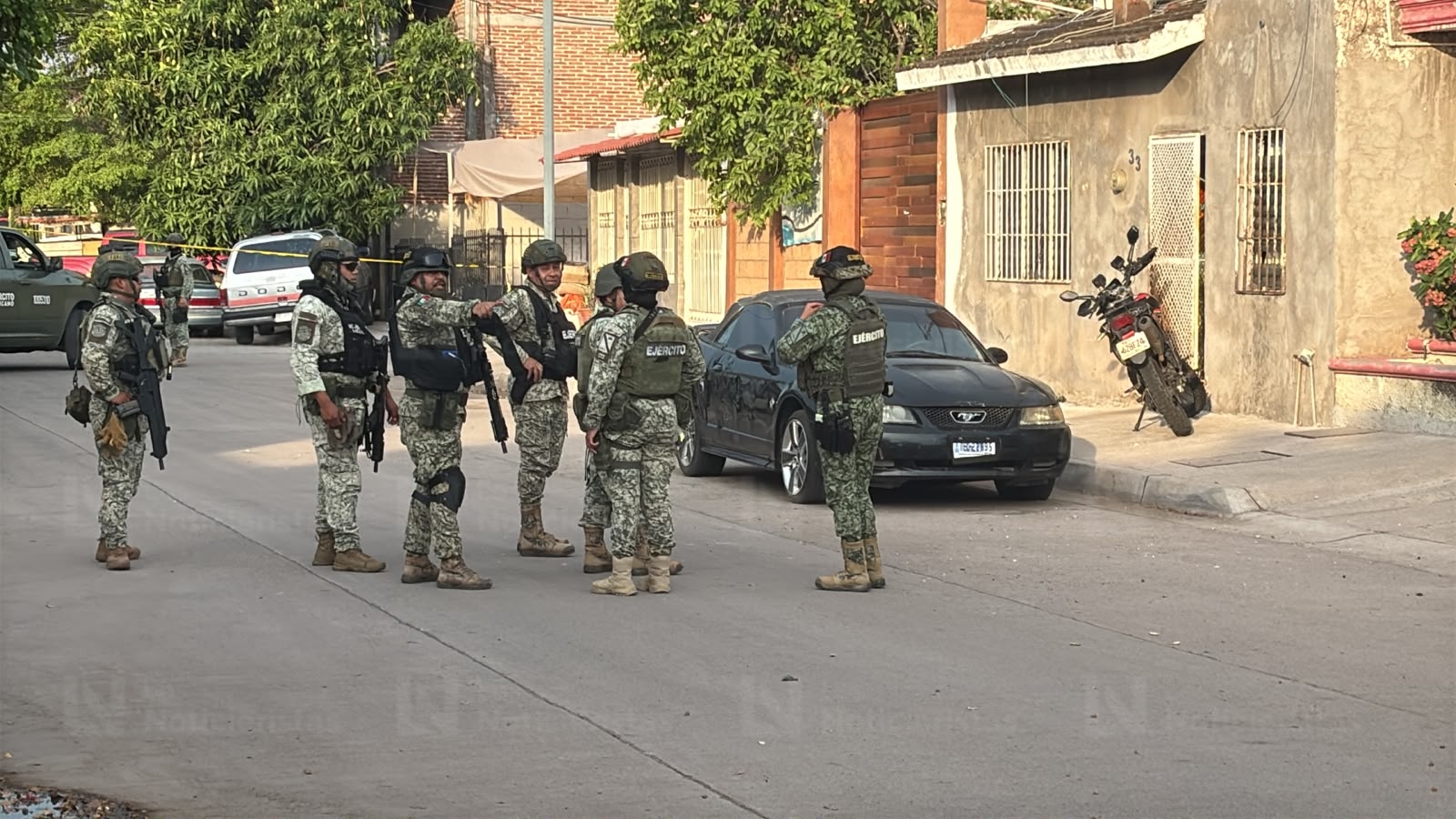 Hierren a un joven y balean una casa en la colonia Guadalupe Victoria de Culiacán