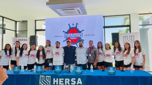 ¡Conócelas! Este es el roster de las jugadoras de Marinas Hersa Mazatlán, Sinaloa para la Cibapac 2026
