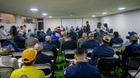 Jumapag capacita a trabajadores para eficientar la cloración en Guasave, Sinaloa