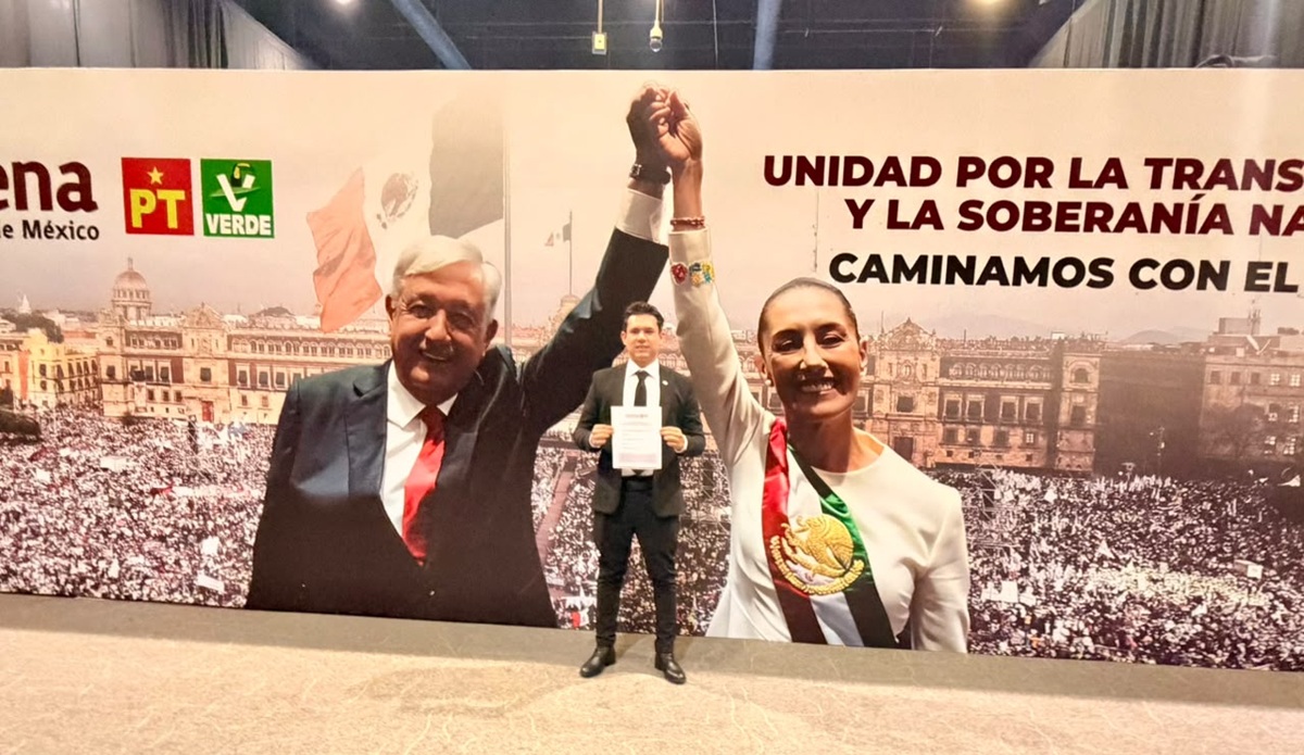 Kristiam Espinoza se registra para la Coordinación Estatal de Defensa de la Cuarta Transformación y la Soberanía Nacional en Sinaloa