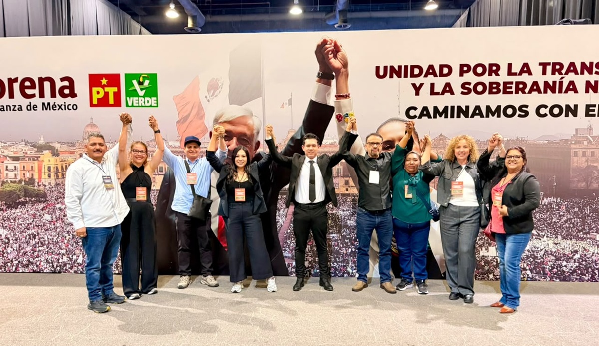 Kristiam Espinoza se registra para la Coordinación Estatal de Defensa de la Cuarta Transformación y la Soberanía Nacional en Sinaloa