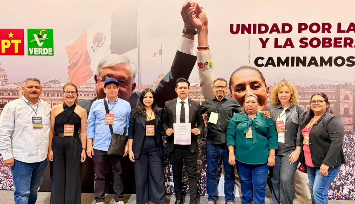 Kristiam Espinoza se registra para la Coordinación Estatal de Defensa de la Cuarta Transformación y la Soberanía Nacional en Sinaloa