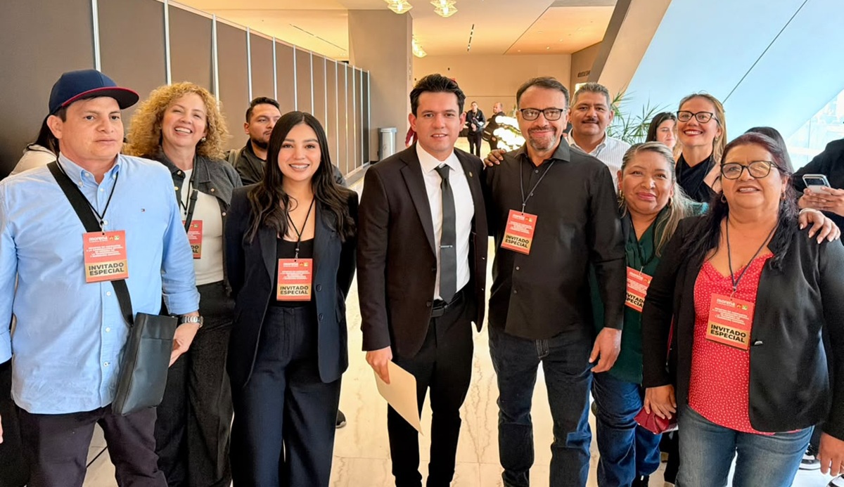 Kristiam Espinoza se registra para la Coordinación Estatal de Defensa de la Cuarta Transformación y la Soberanía Nacional en Sinaloa