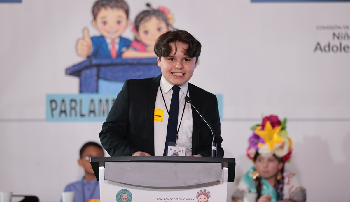 Lauro Torres, diputado infantil por Sinaloa