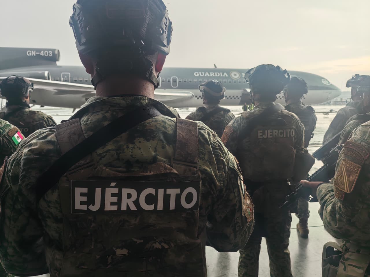 Llegan otros 1,000 elementos del Ejército Mexicano para reforzar la seguridad en Sinaloa
