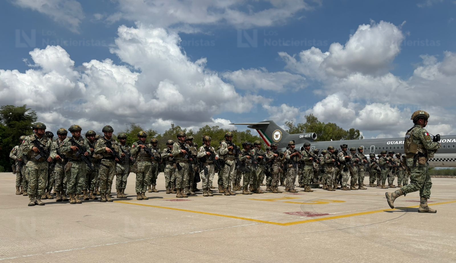 Arriban 90 elementos del Ejército Mexicano a Culiacán, Sinaloa para reforzar la seguridad