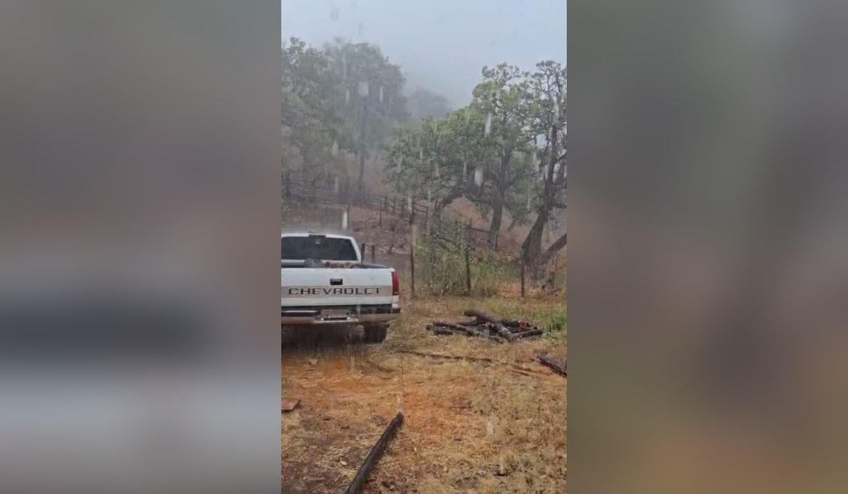 Lluvia en Cuitaboca, Sinaloa