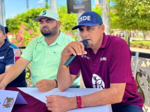 Luis Ignacio Ayala, representante de la Zona Norte del Instituto Sinaloense del Deporte
