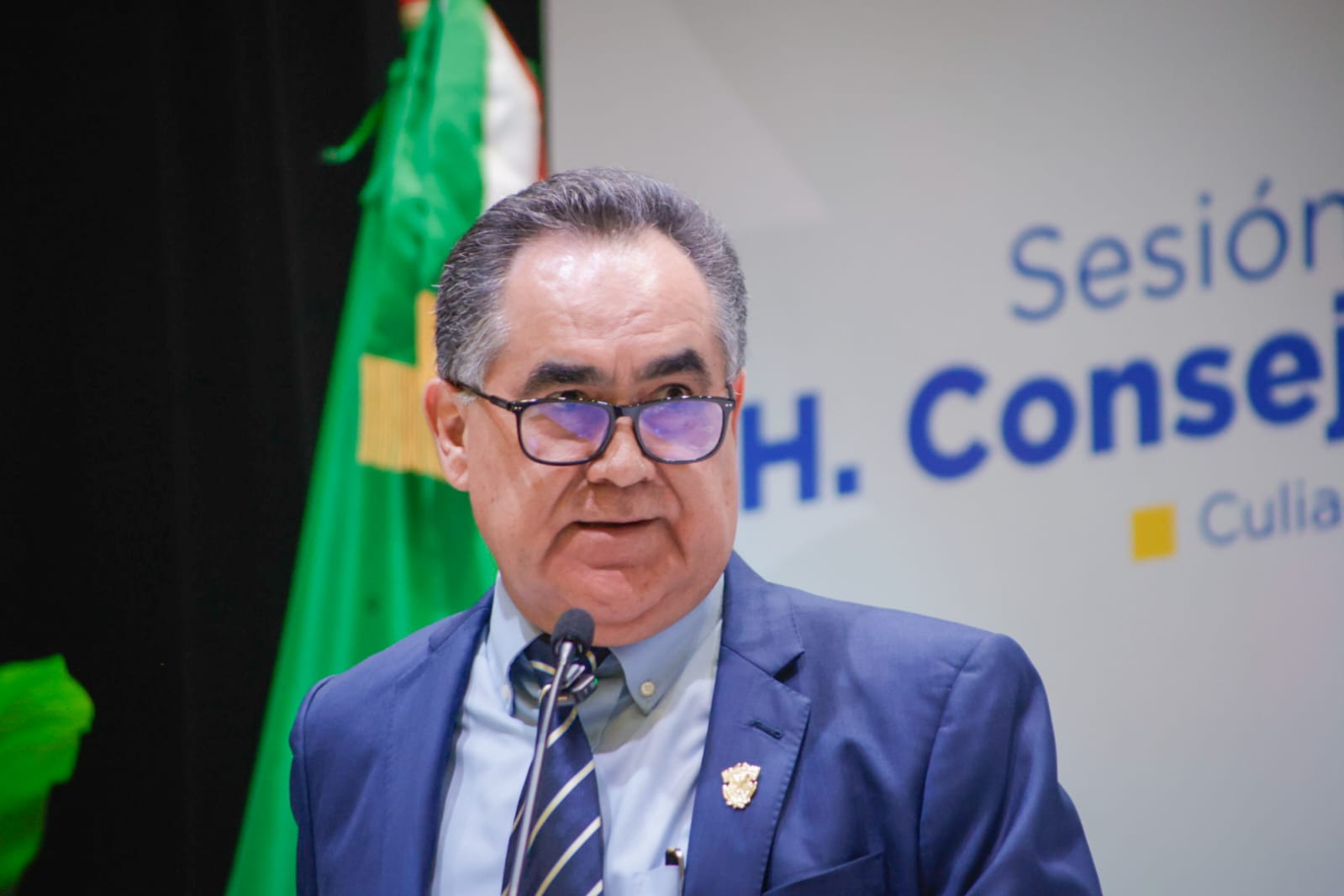 Rector de la UAS, Jesús Madueña Molina