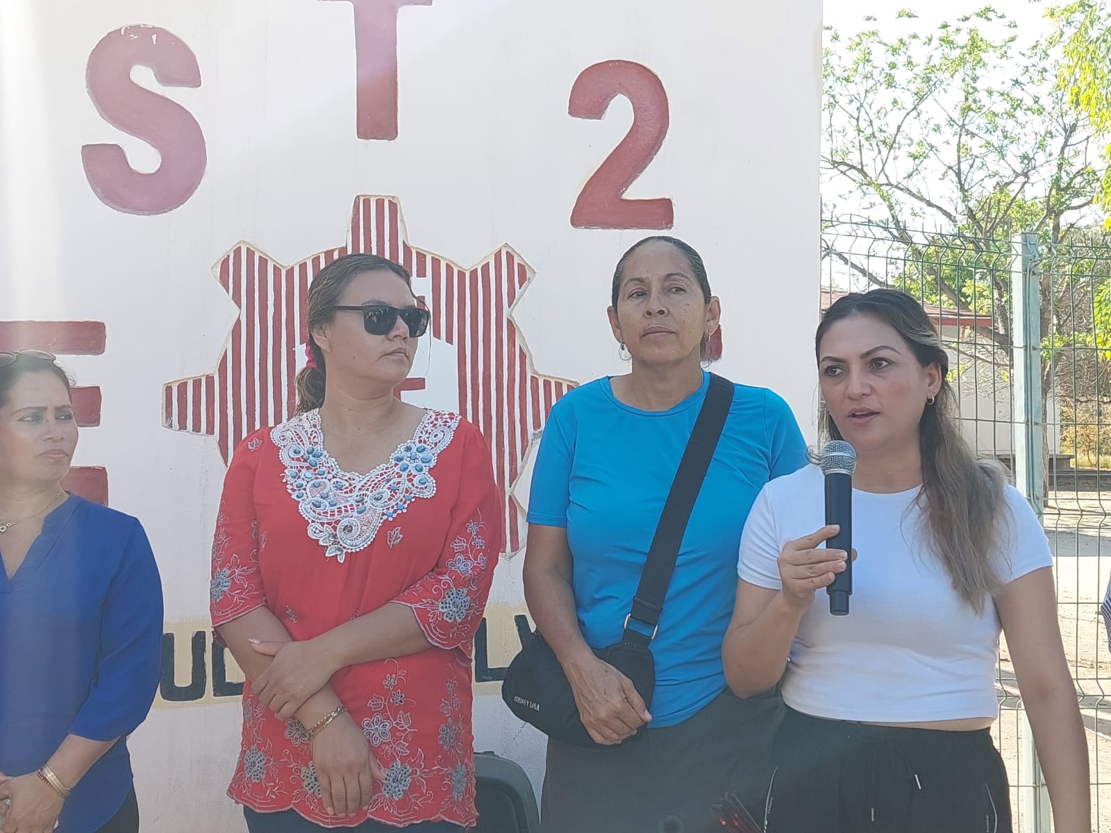 María Grisela Cuadras Mejía, presidenta de la Asociación de Padres de Familia