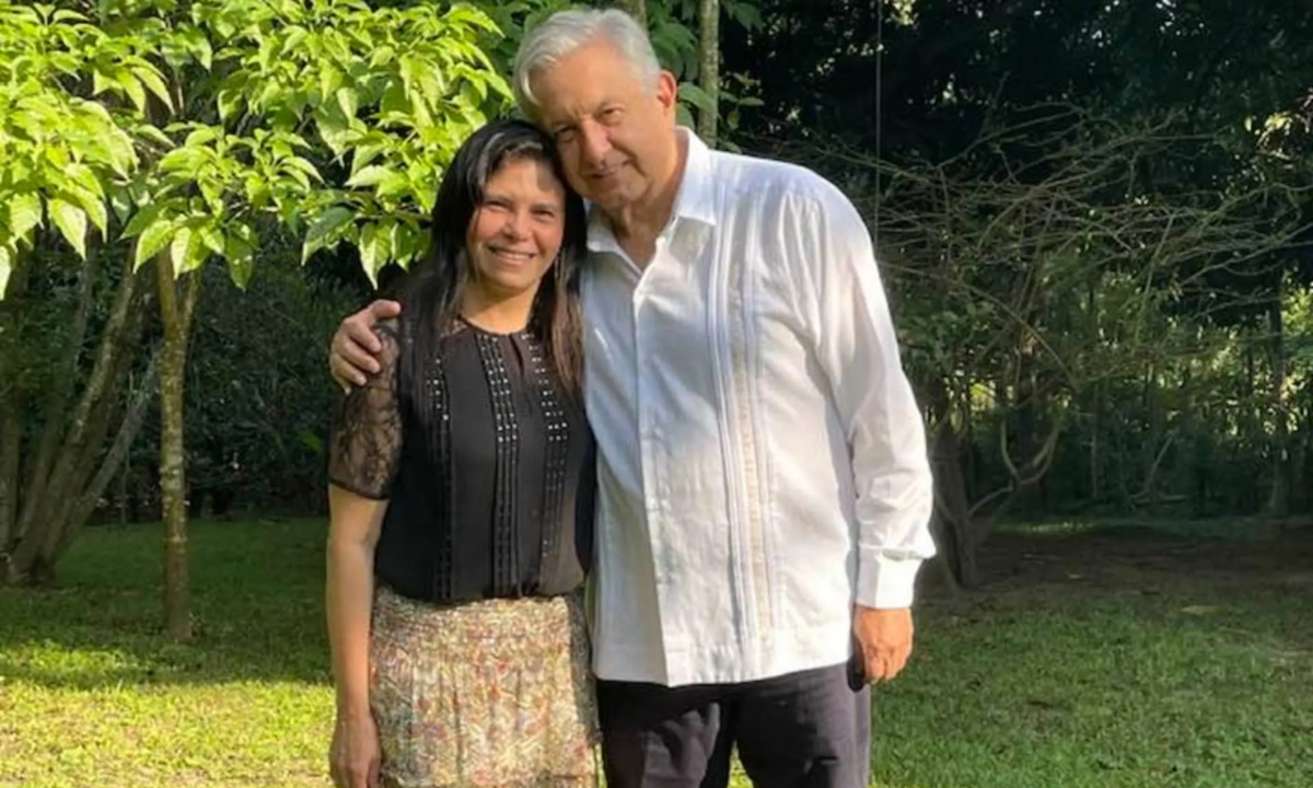 Manuela Obrador y Andrés Manuel López Obrador
