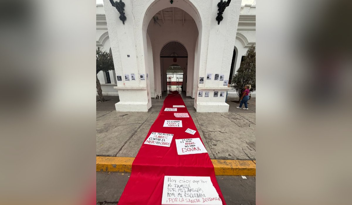 Marcha por la paz en Escuinapa