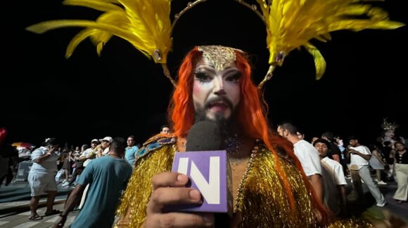 ‘La diversidad también tiene rostro’: la drag queen Aquamarina deslumbra y emociona en el Pride Mazatlán 2026