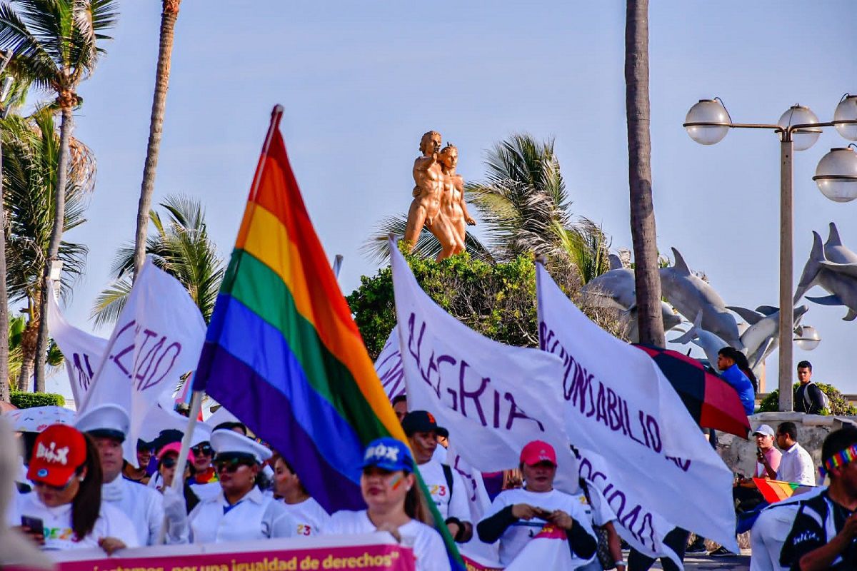 Marchar por la inclusión en Mazatlán