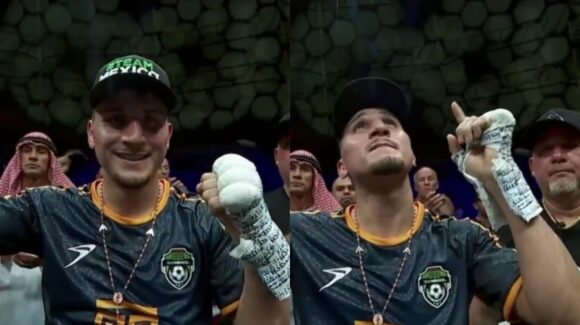 ¡Triunfo sinaloense! Marco Verde derrota por nocaut técnico a David Camacho en Tijuana