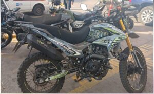 Moto recuperada en Culiacán