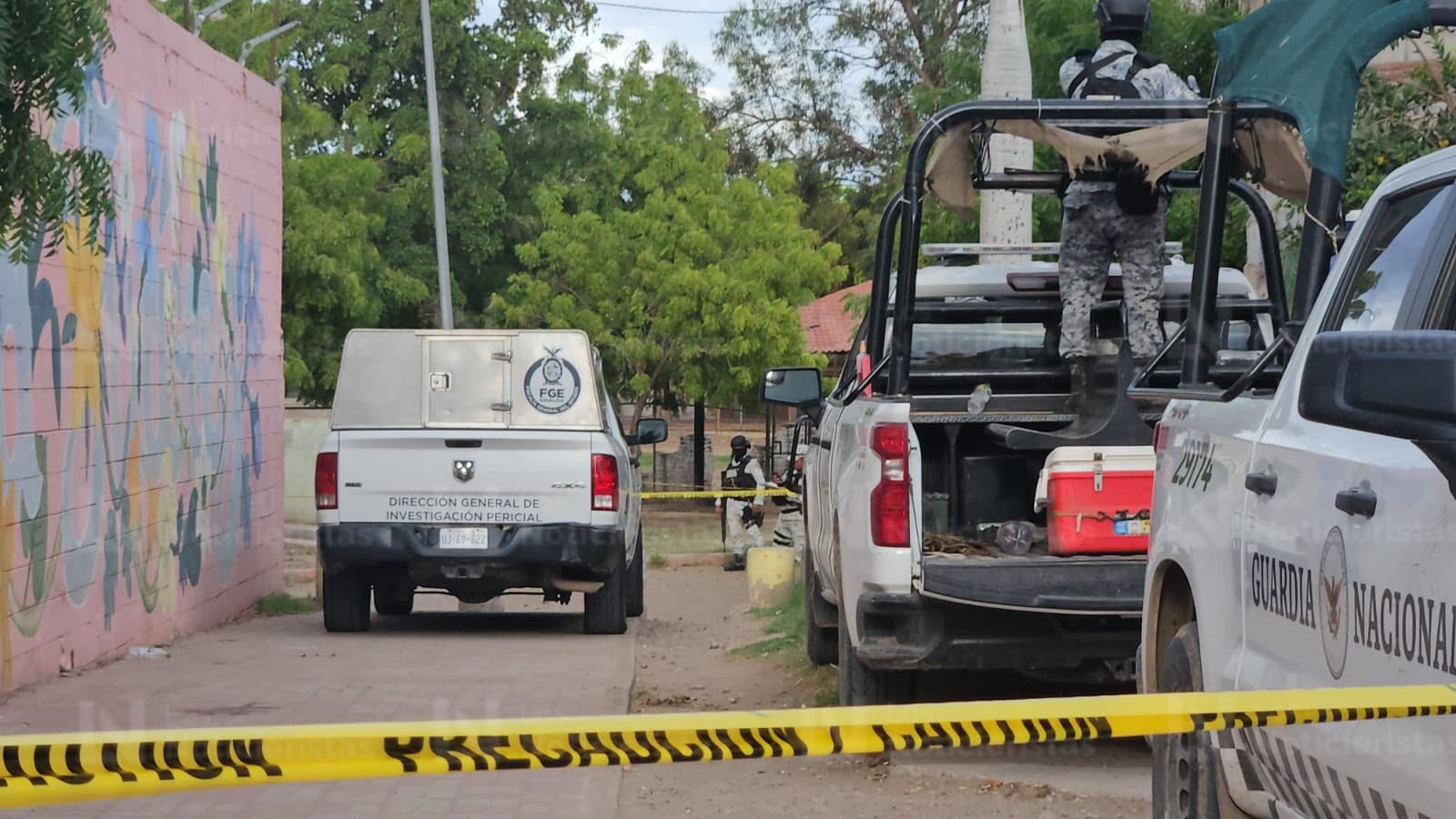Motociclista ejecutado en Villa Juárez, Navolato, Sin.