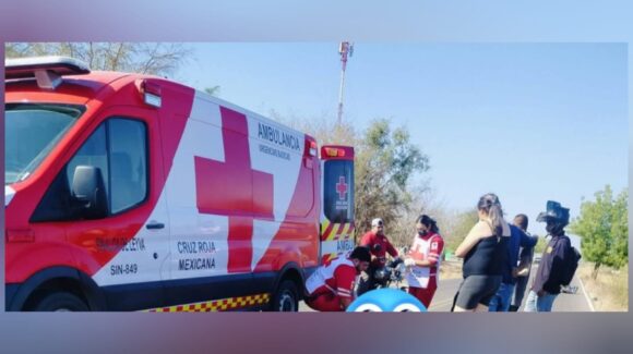 Joven motociclista pierde la vida tras choque contra automóvil en Cubiri de la Máquina, Sinaloa municipio