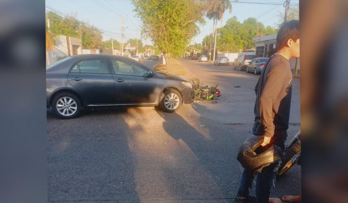 Motociclistas atropellados en Los Mochis