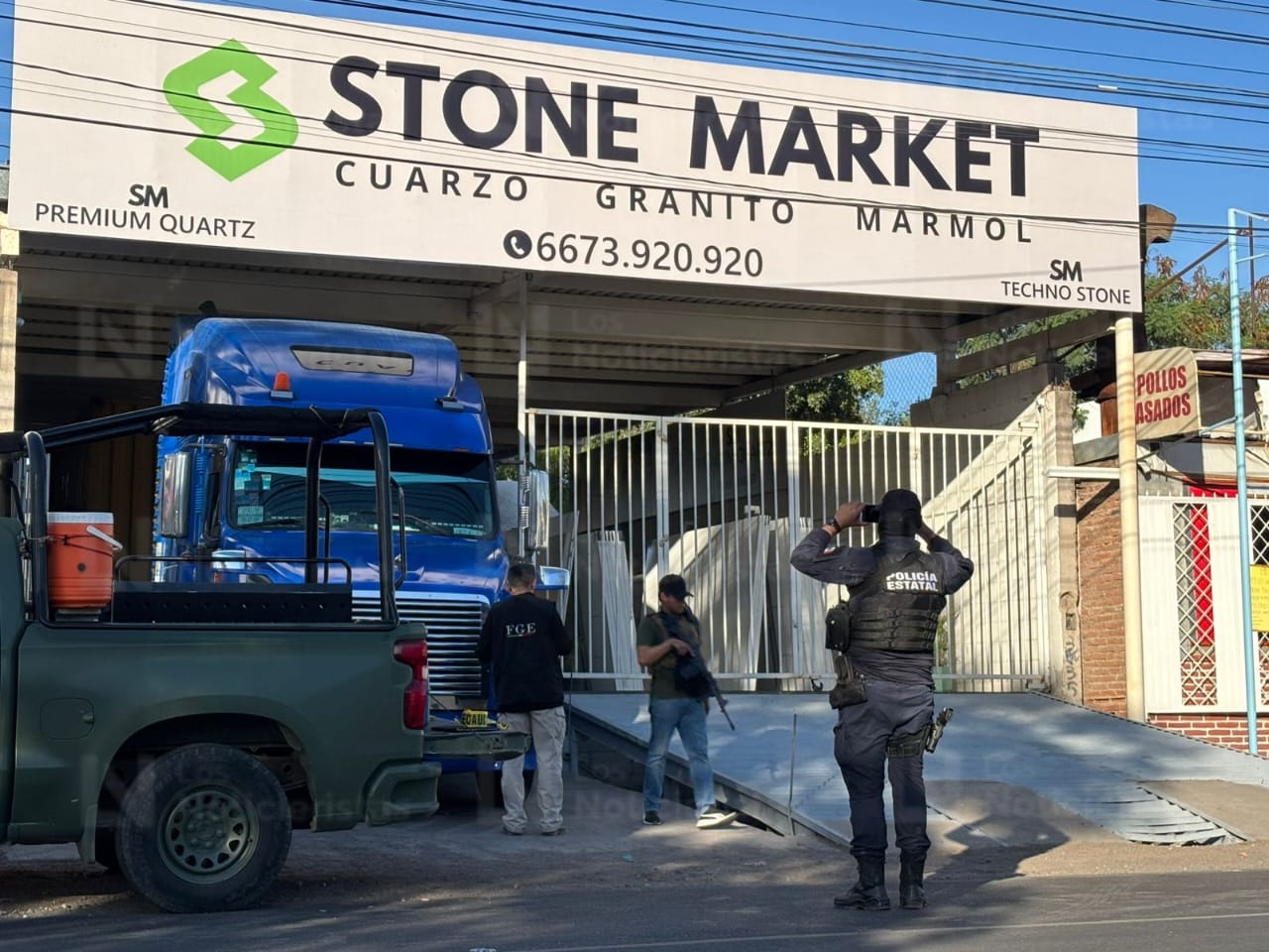 Trabajador de marmolería fallece de manera accidental, en un negocio ubicado en la 21 de Marzo de Culiacán