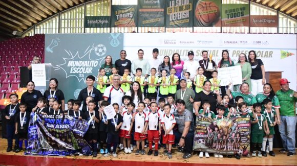 ¡Campeones! El Jardín de Niños “Carmen Ramos del Río” se corona en el Mundialito Preescolar 2026 en Culiacán