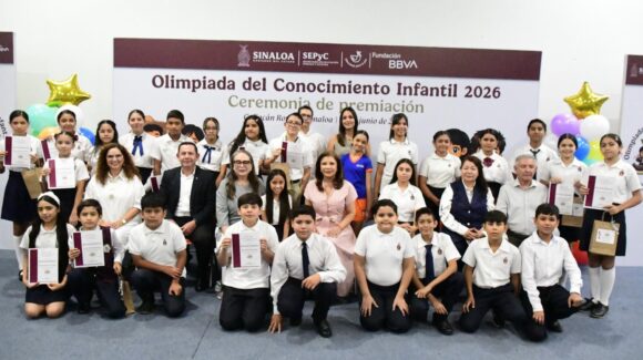 SEPyC reconoce a los 27 alumnos de Sinaloa ganadores de la Olimpiada Estatal del Conocimiento Infantil 2026