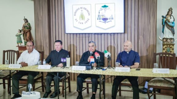 Como iglesia no juzgamos; solo pedimos que se haga justicia: Obispo de Culiacán tras acusaciones a Rocha y otros funcionarios