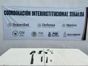 Objetos asegurados en el penal de Aguaruto