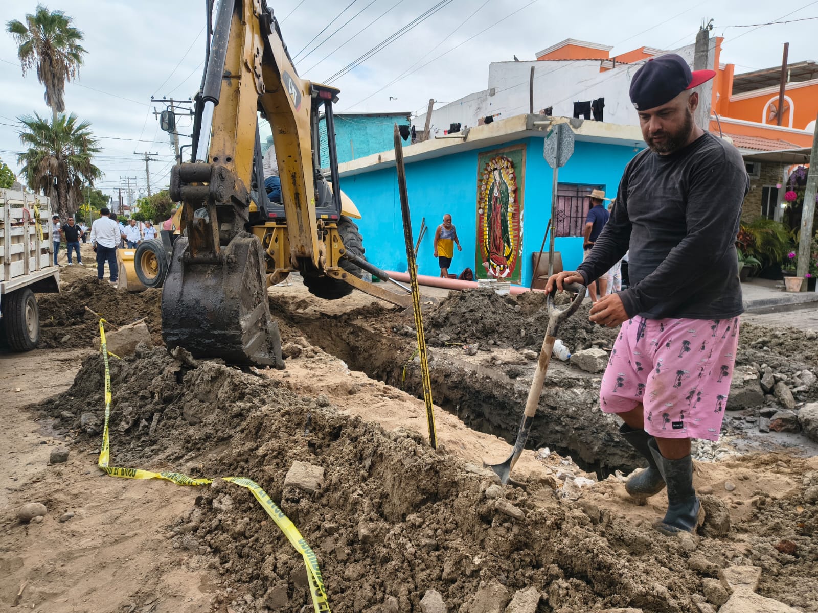 Obras de reparación lineales de tubería sanitaria Mazatlán