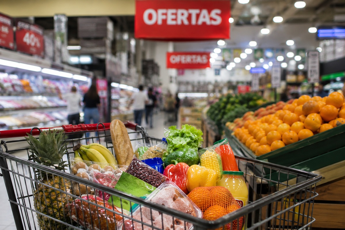 Ofertas de Casa Ley y carrito del súper