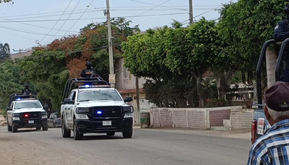 Operativo en El Vainillo, Mazatlán