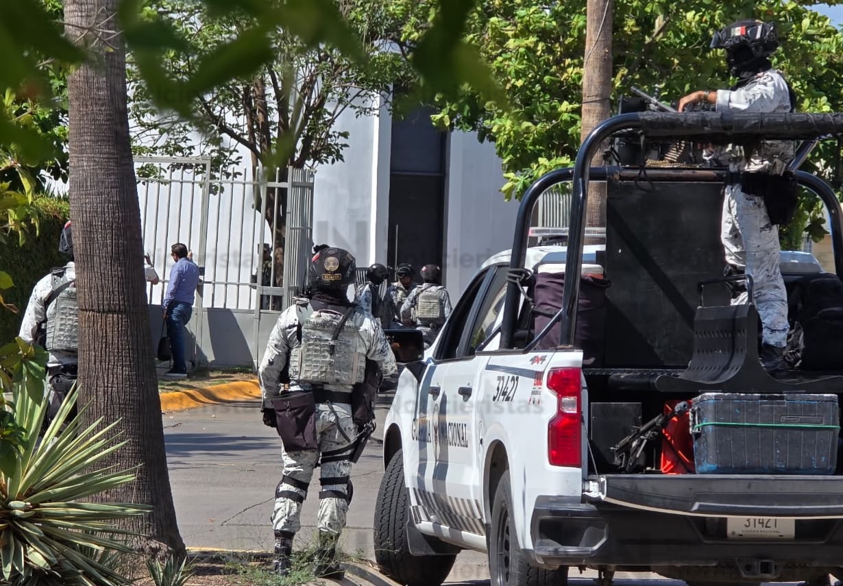 Se registra operativo militar en privada del sector Los Ángeles en Culiacán
