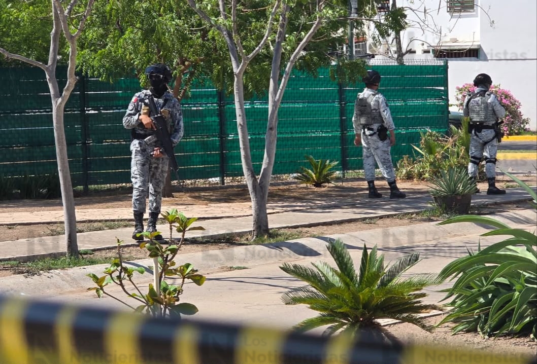 Se registra operativo militar en privada del sector Los Ángeles en Culiacán