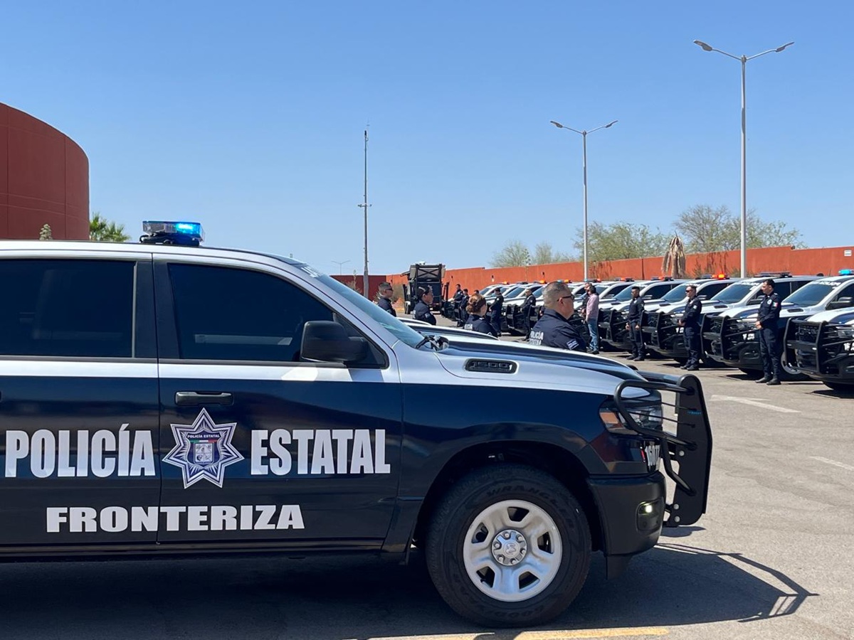 Patrullas donadas por EU a la policía de Sonora