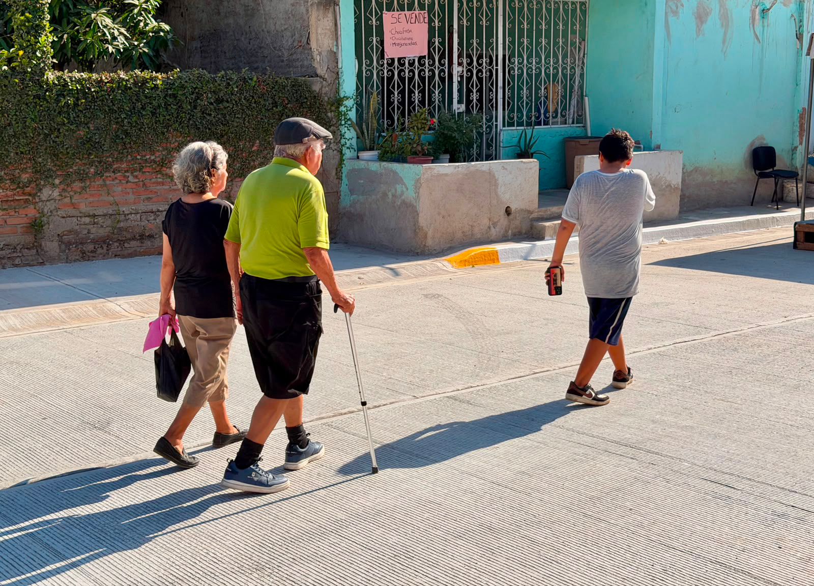 Pavimentación de la calle Ejido Las Iguanas, en Mazatlán