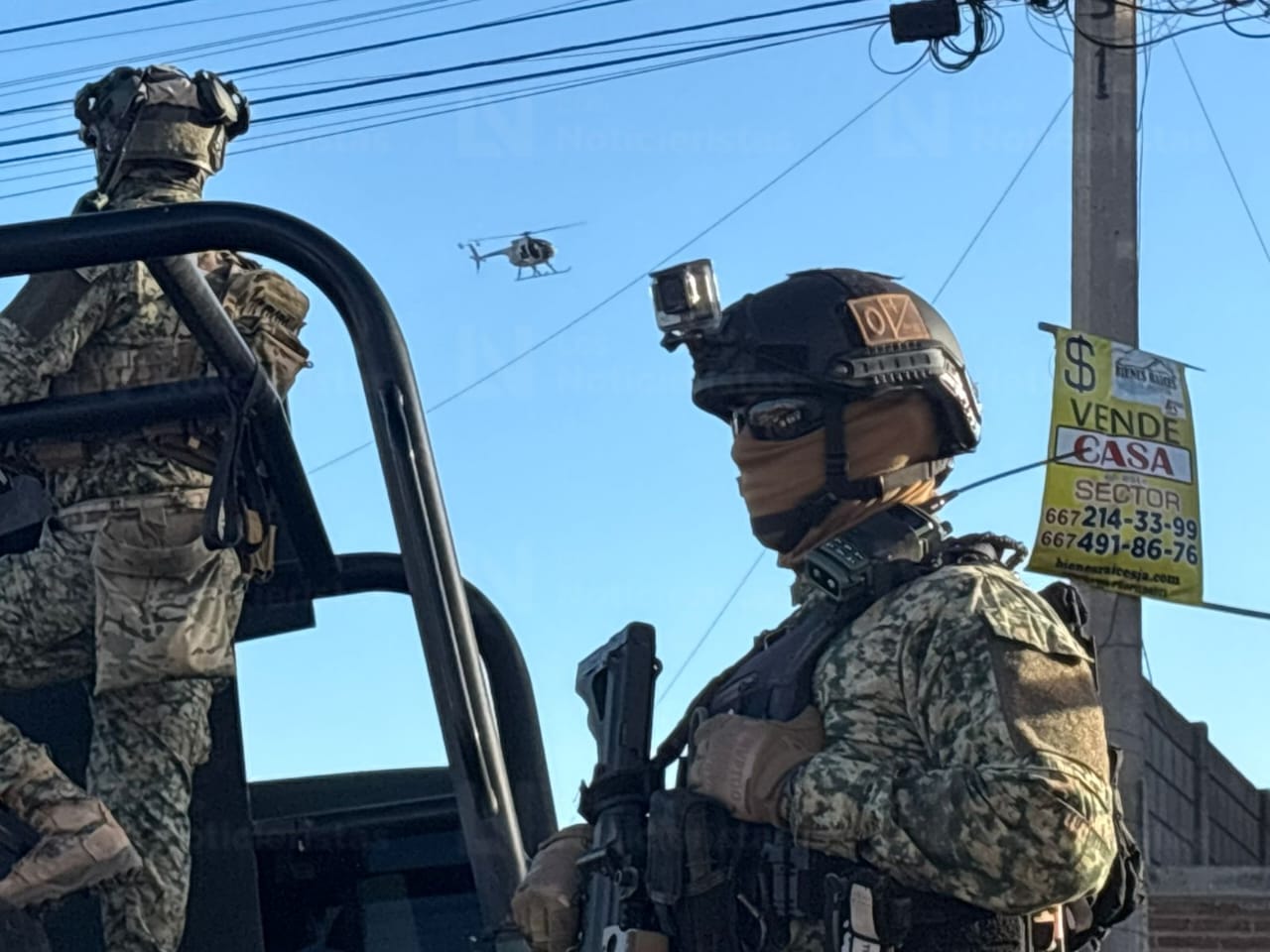 Persecución en las colonias Díaz Ordaz e Independencia de Culiacán