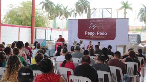 Entregan 175 apoyos de Peso a Peso a familias de 14 comunidades rurales de Mazatlán