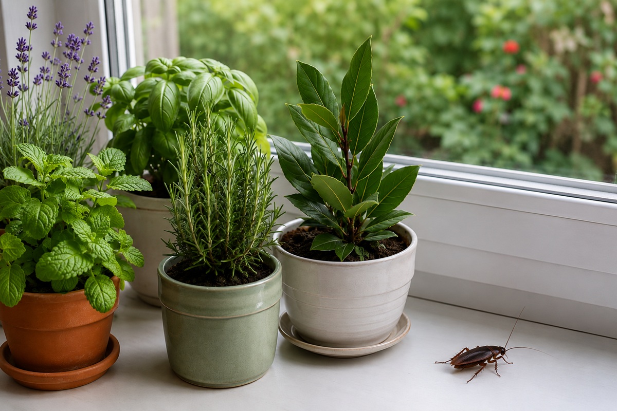 Plantas que repelen a las cucarachas
