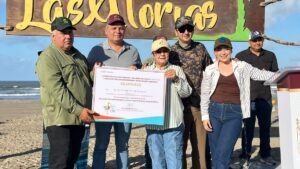 playa las glorias de guasave sinaloa recibe certificado de adopcion alcaldesa