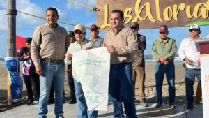 playa las glorias de guasave sinaloa recibe certificado de adopcion evento
