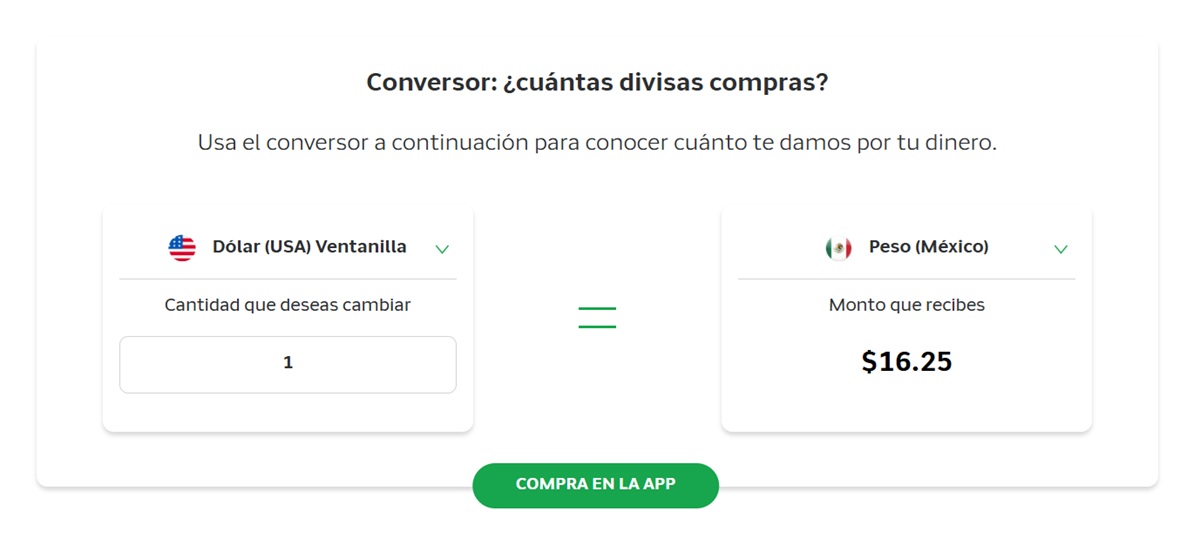 Precio del dólar en Banco Azteca