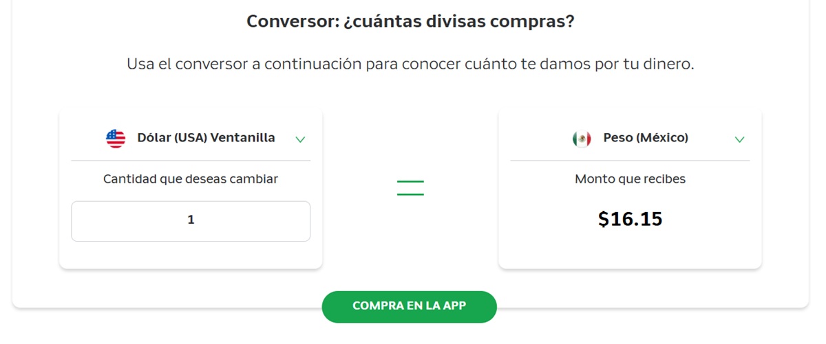 Precio del dólar en Banco Azteca