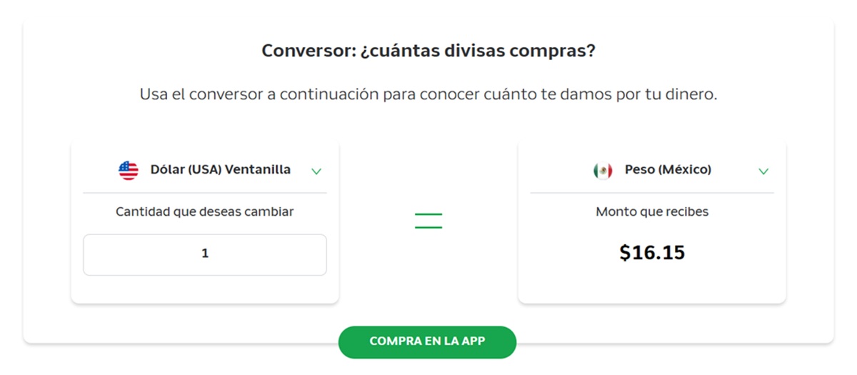 Precio del dólar en Banco Azteca