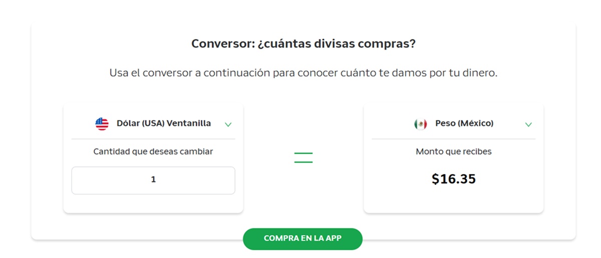 Precio del dólar en Banco Azteca