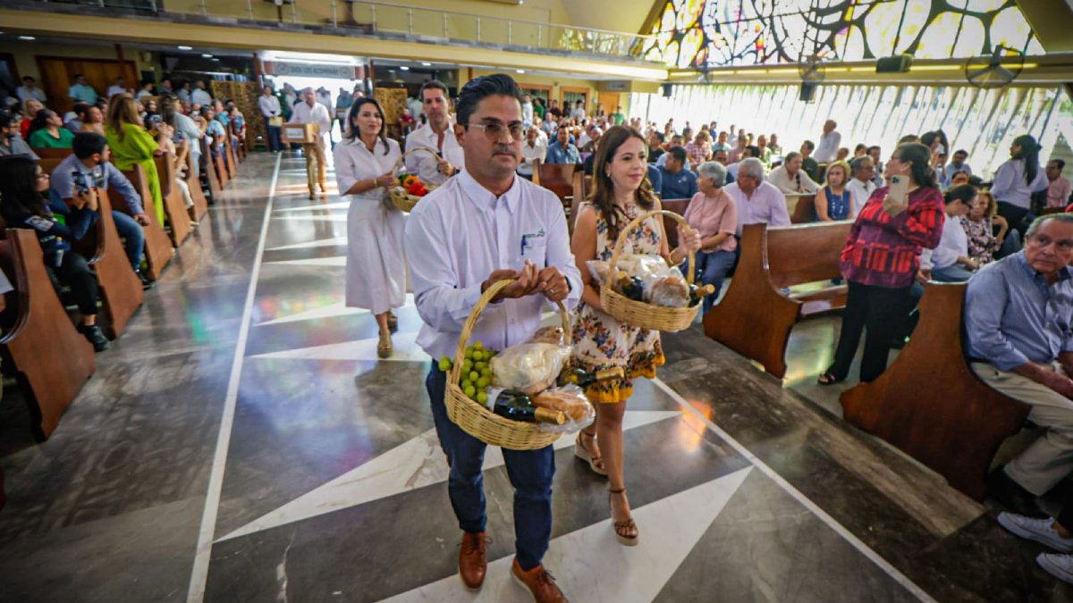 productores de culiacan celebran misa por dia del agricultor ofrendas