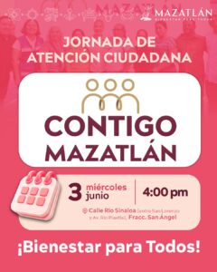 Programa Contigo Mazatlán llegará al fraccionamiento San Ángel