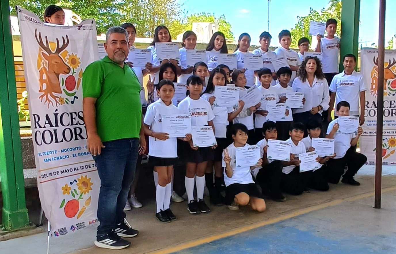 Programa "Raíces y Colores" en San Ignacio
